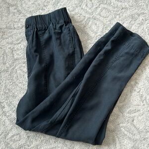 Madewell Black Ankle Cropped Pants